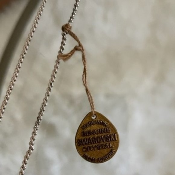 Swarovski large Crystal vintage necklace with tag - Picture 4 of 5